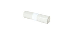 Afvalzak LDPE 90 x 120 cm wit T100 op rol (á 10 st)
