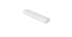 Afvalzak HDPE 58 x 100 cm transparant T23 op rol (á 25 st)