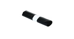 Afvalzak HDPE 58 x 100 cm zwart T23 op rol (á 25 st)
