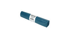 Afvalzak LDPE 70 x 110 cm blauw T60 op rol (á 20 st)