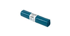 Afvalzak LDPE 70 x 110 cm blauw T70 op rol (á 20 st)