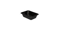 148217 - Bak CPET 171 x 127 x 50 mm zwart 670 ml rechthoekig