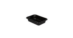 151375 - Bak CPET 187 x 137 x 40 mm zwart 700 ml rechthoekig