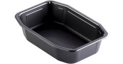 171002 - Menubak PP HMR 1-vaks 215 x 148 x 50 mm - zwart 1035 cc