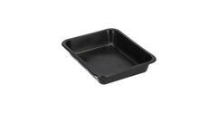 162150 - Menubak PP Caterline 1-vaks 227 x 178 x 40 mm  zwart 1115 cc