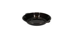 176396 - Menubak PP Pearl L1 rond 1-vaks ø 250 x 42 mm - zwart 1390 cc
