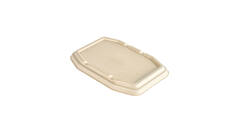 199198 - Deksel Fibre  tbv Menubak Fibre HMR 221 x 154 x 104 mm - naturel
