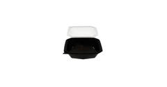 188020 - Octaview APET 185 x185 x 90 mm 800 cc zwart + deksel transparant