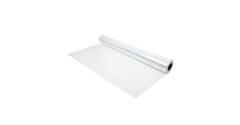 Afdekvel LDPE 150 x 150 cm op rol perfo transparant - 30 my