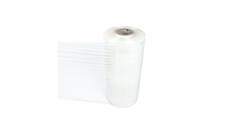 Stretchfolie LLDPE 50 cm x 1511 mtr transparant 300% rek - 23 my  machinerol