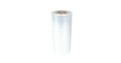Stretchfolie LLDPE 50 cm x 2896 mtr transparant 300% rek - 12 my  machinerol