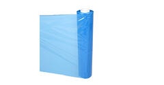 Stretchfolie LLDPE 50 cm x 300 mtr blauw 20 my handrol