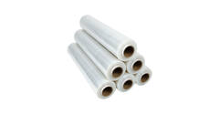 Stretchfolie LLDPE 50 cm x 300 mtr transparant T20 handrol