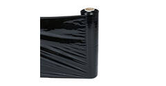 Stretchfolie LLDPE 50 cm x 300 mtr zwart 23 my handrol