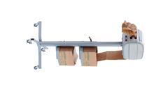 Paperplus papier papillon 280 mtr bruin 80 grams fanfold R 532542