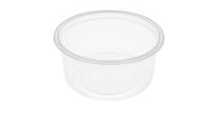 Bak PP ø115/56 transparant 350 ml rond - 8115C