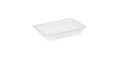 Snackbak PS 203,5 x 144 x 39 mm semi-transparant A50/30