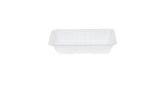 Snackbak PS 203,5 x 144 x 39 mm semi-transparant A50/30