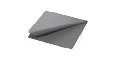 156902 - Servet 33 x 33 cm tissue 2 lgs 1/4 vouw granite grey