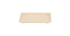 196728 - Tray Sushi Bagasse 215 x 135 x 22 mm medium bruin