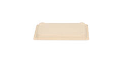 196728 - Tray Sushi Bagasse 215 x 135 x 22 mm medium bruin