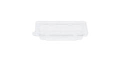 196737 - Deksel RPET tbv Sushi Tray 176 x 103 x 33 mm slim short transparant