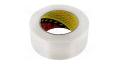 Tape 50 mm x 50 mtr filament Scotch wit - 8956