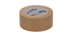 Tape papier 50 mm x 50 mtr bruin onbedrukt RM 4171 "Paper2Paper"