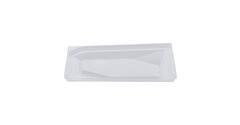 187035 - Deksel 80% RPET ecoecho tbv Polardeli petit/medio/grand 181  x 121 x 18 - transp