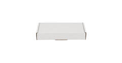 Brievenbusdoos 180 x 115 x 28 mm wit/bruin enkel golf - A6 - 322 610 150