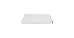 Brievenbusdoos 345 x 255 x 28 mm wit/bruin enkel golf - A4+ - 322 610 450
