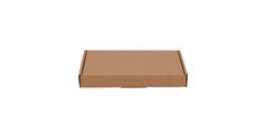 Brievenbusdoos 220 x 155 x 28 mm bruin/bruin enkel golf - A5 - 322 600 250