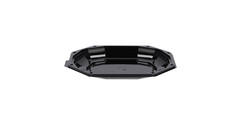 Cateringschaal APET CS 335/250 zwart 8-hoekig