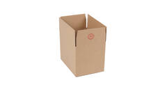 Autolockdzn. 30,5 x 21,5 x 13/22 cm bruin/bruin gerild - 07000360