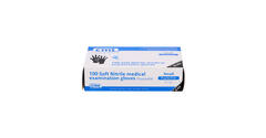 Handschoenen nitrile Soft small disp. à 100 ongepoederd zwart - 1301