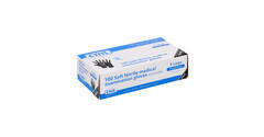 Handschoenen nitrile Soft  X-large disp. à 100 ongepoederd zwart - 1304