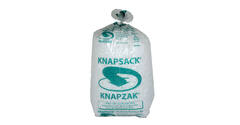 Afvalzak LDPE 53/14,5 x 140 cm transparant 35 my op rol (á 10 st) geponste - sluitlint