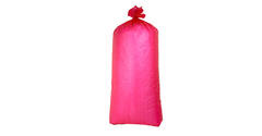 Afvalzak MDPE 66/14 x 193 cm rood 40 my op rol (á 10 st)
