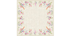 195837 - Tafelkleden dunicel 84 x 84 cm Floret