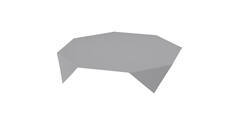 185155 - Tafelkleden Evolin 84 x 84 cm Granite grey