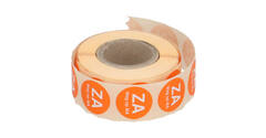 Sticker Daymark afwasbaar ZA weg op MA ø 19 mm oranje - 1156996