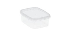 Bak PP + deksel TE 109-250 transparant 250 gram 80D+V