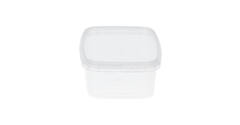 Bak PP + deksel TE 109-250 transparant 250 gram 80D+V
