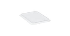 Deksel PP 180 rechthoek transparant Freeze (8x44Frost) magnetron