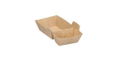 Bak karton eco bruin/wit 160 x 89 x 35 mm A7+1  "Paper2Paper"