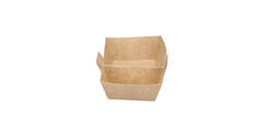 Bak karton eco bruin/wit 160 x 89 x 35 mm A7+1  "Paper2Paper"