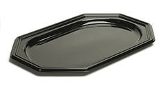Cateringschaal 55 x 38 zwart 8-h.