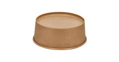 Bak bruin kraft rond ø 184 mm 1300 ml Saladebowl