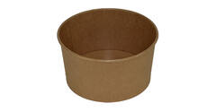 Bak rond 150mm bruinkraft 1000ml biodegradable