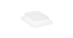 Deksel transparant 2cm hoog voor 145x120x41mm